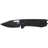 SOG Ultra XR XHP Lightweight Slim 6.5mm Folding Knife | CRYO CTS XHP Stainless Steel Blade and Carbon Fiber Handle, XR Lock