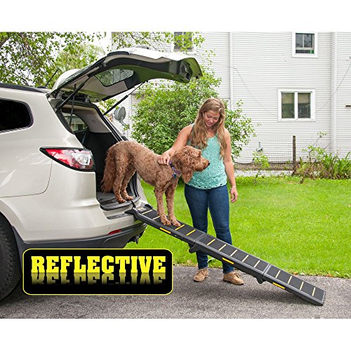 Car Ramp Pet Gear Tri-Fold Portable Pet Ramp For Dogs And Cats, 71