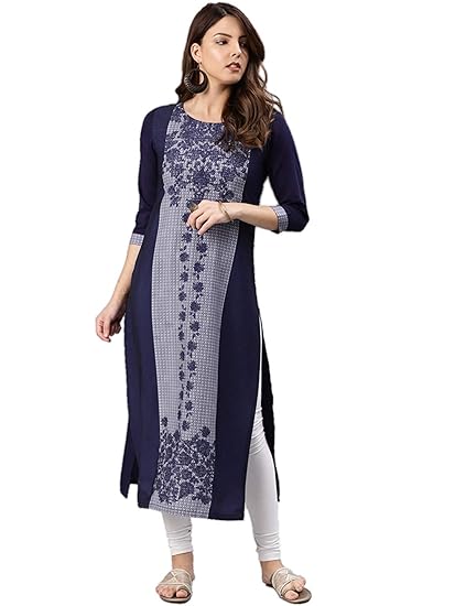 Women's Crepe a-line Kurta