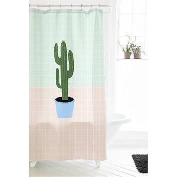 Miwang Die Nordischen Topfpflanzen Polyester Duschvorhang Badezimmer Gardinen Wc Wasser Vorhang Dicken Vorhang Wand Anti Schimmel Breite 1 5 M Hoch 2 0 M Amazon De Kuche Haushalt