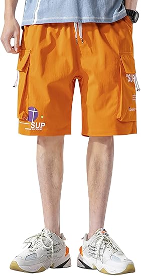 Amazon ハーフパンツ スポーツ パンツ メンズ 夏 男女兼用 ジュニアファッション 男子 ブラック ピンク オレンジ ブルー グリーン M L Xl 2xl 3xl ショートパンツ 通販