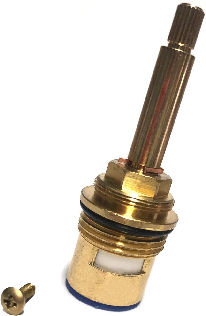 3/4" Cartridge AntiClockwise Open On/Off Flow Tap Valve Shower 84mm x