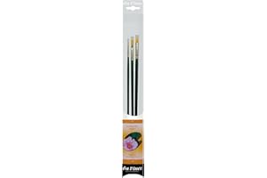 DA VINCI BRUSHES da Vinci Oil & Acrylic Series 5276 Nova Synthetic Paint Brush Set, Multiple Sizes, 3 Brushes (Series 1670, 1870, and 1875)