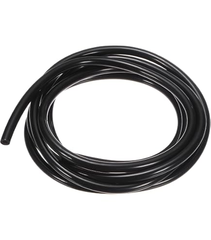 Helix Black 1/8" (6mm) Polyurethane Fuel / Vent Line - 5 Feet Long