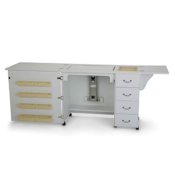 Norma Jean Wooden Sewing Table Desk Finish
