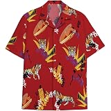 Hawaiian Adult Costume Button Up Shirt 