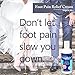Topricin Foot Pain Relief Cream - Natural and Odor-Free Moisturizing Cream (16 oz. Bottle)
