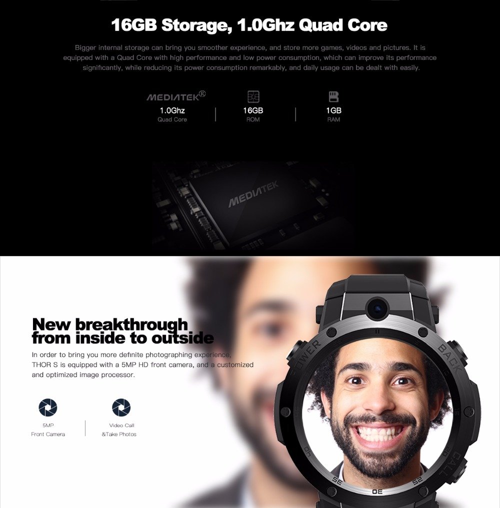 zeblaze thor s 3g smartwatch