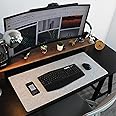 DAWNTREES Felt Desk Pad,Large Keyboard Mat,Wool Desk Mat,Extra Large Felt Mouse Pad for Computers,Laptops, Offices and Homes. (Light Gray)