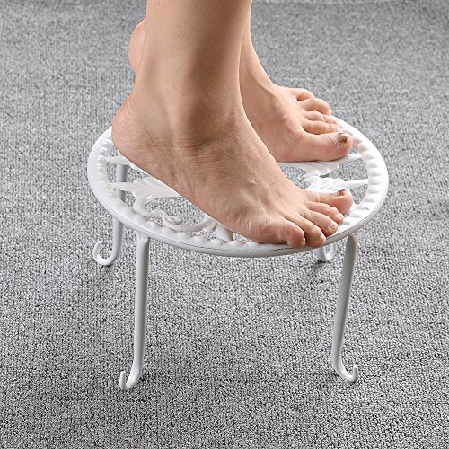 Plants Stand Flowerpot Holder Metal/Iron Art Plant Stands Pot Holder, AISHN Flower Pot Supporting Indoor Outdoor Garden, Pack of 4pcs with different size (White)