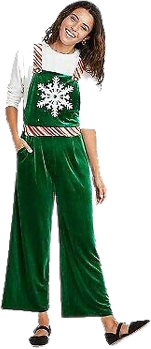 Amazon.com: Women's Ugly Holiday Snowflake Velour Sleeveless Graphic
