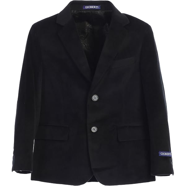 Boys Premium Velvet Blazer – Slim Fit Formal Wedding Jacket, Ages 2-16 Years