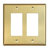 Rio Salto BRASS Metal Double Rocker Decora MIDSIZE