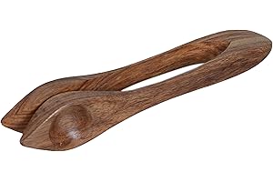 Kilt Emporium Musical Spoons Percussion Instrument, Handcrafted from Premium Rosewood, Traditional Irish Celtic Folk Sound - 9" Long, Gift for All Ages