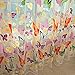 HMANE Offset Print Window Door Curtains Drapes Panels Sheer Voile Tulle Butterfly Pattern Shade Curtain 1 * 2M(1 Panel)