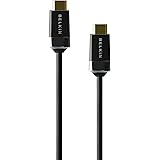 Belkin High Speed HDMI Cable (Supports Amazon Fire TV and other HDMI-Enabled Devices), HDMI 2.0 / 4k Compatible,  6 Feet