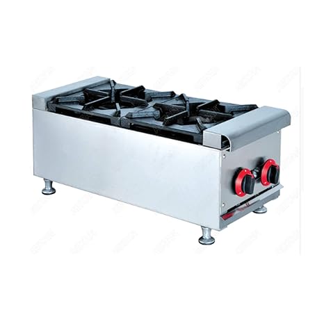 Amazon Com Commercial Gas 2 Burner Stainless Steel Cooker