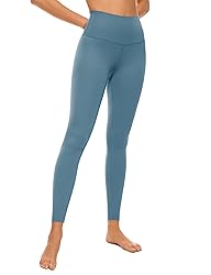CRZ YOGA High Waist Yoga Leggings 25" Blue Ashes