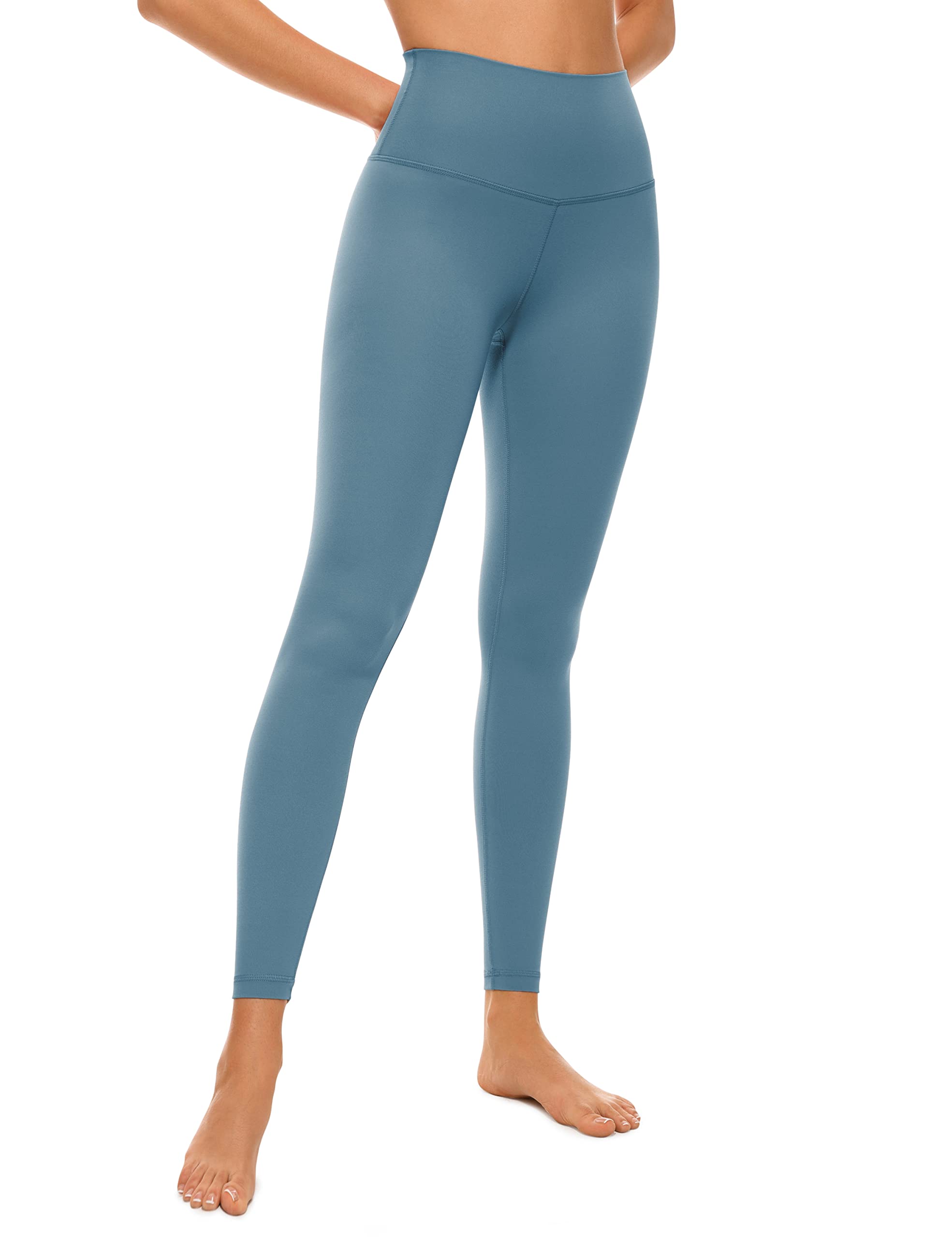 CRZ YOGA High Waist Yoga Leggings 25" Blue Ashes