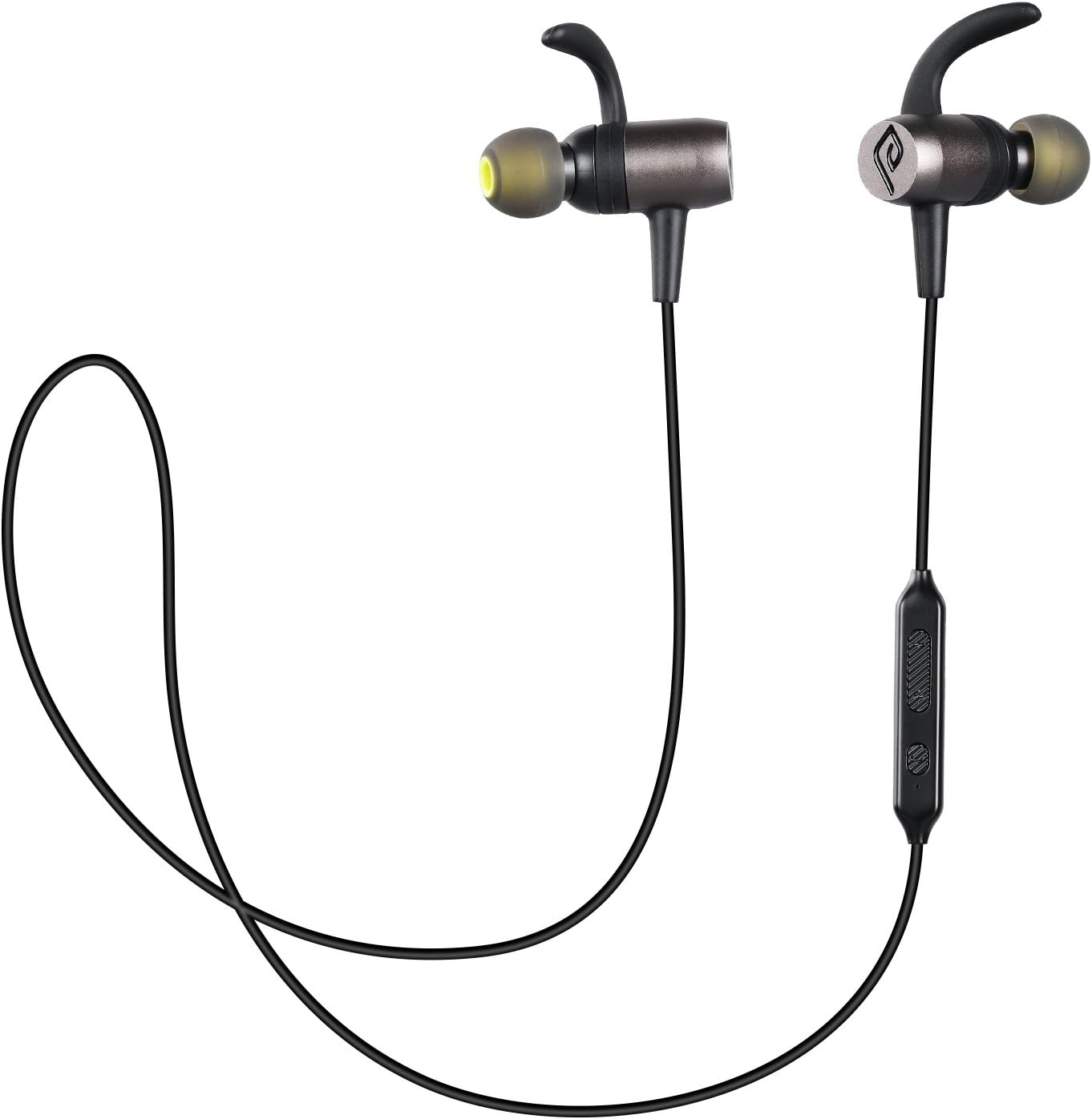 Bluetooth Headphones, Parasom A10 Bluetooth 4.1 Earphones Stereo Magnetic Earbuds Waterproof IPX5 Wireless Stereo In-Ear Earphones Sport with mic CVC 6.0 Noise Cancelling Earbuds for Gym Running walking (Black/grey)