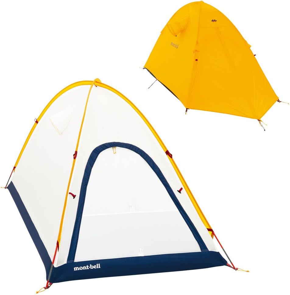 モンベル Mont Bell テント ステラリッジテント2型 2人用 サンライトイエロー Suyl モンベル Mont Bell テント本体 Amazon