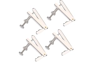 VGEBY 4Pcs/Set Cello String Adjusters Silver Metal String Fine Tuner Musical Instrument Replacement Parts for 3/4 4/4 Cello Cello Fine Tuners Fine Tuner Cello Cello Fine Tuners Cello Fine Tuners