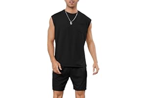 Rela Bota Mens Short Sets 2 Piece Outfits Tracksuits Fashion Tanks Tops and Shorts Casual Sweatsuits Summer