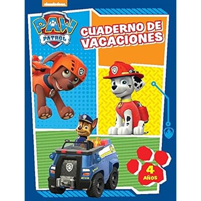 Paw Patrol. Cuaderno de vacaciones - 4 años (Cuadernos de vacaciones de La Patrulla Canina) Paw Patrol. Cuaderno de vacaciones - 4 años (Cuadernos de vacaciones de La Patrulla Canina)