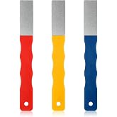 3pcs Diamond File Set Mini Diamond Hone Kit Diamonds Knife Sharpeners 3Grits #220,400,600 Flat Hand File Knife Set for Outdoor Color Files Knifes Sharpener