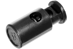 Paracord Planet Heavy Duty Barrel Cord Locks - Clamp Toggle Stop Slider - for Paracord, Bungee Cord, Accessory Cordage, Drawstrings