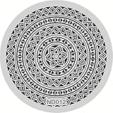 NICOLE DIARY Irregular Patterns Nail Art Stamp Template Image Stamping Plate NDP-012