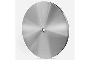 GYTYCATAH 8 inch Aluminum Backing Disc Master Lap Base Pads for Diamond Flap Lap Wheel/Abrasive Wheel, 1/2" Arbor Spindle Grinding Pad