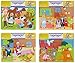 Sprogs Set of 4 Felt Storyboards w/Storage Bag, 3 Little Pigs, Gingerbread Man, Goldilocks, Red Riding Hood, SPG-ENA1021-SO