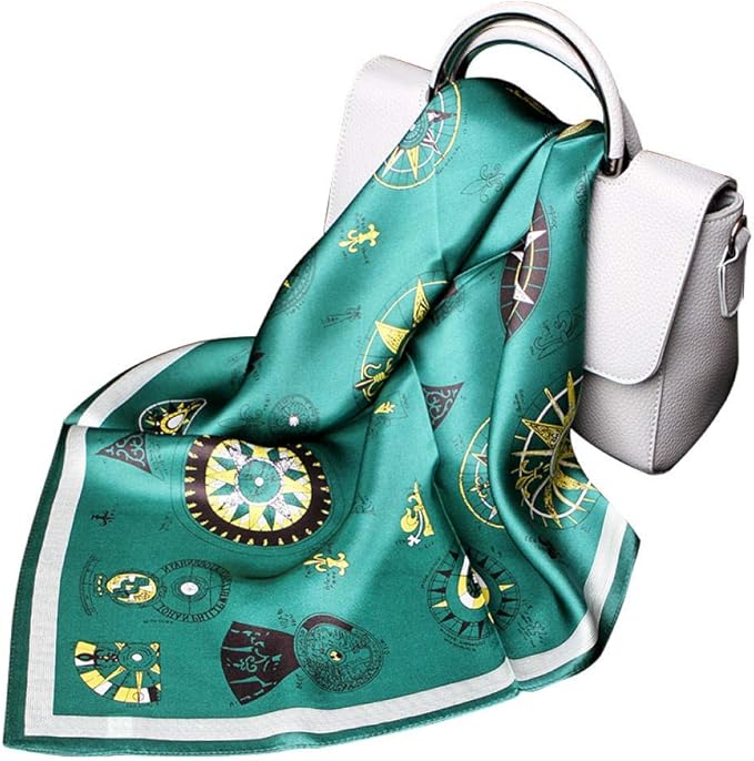 Songqiang Ladies Summer And Autumn Scarves Silk Small Square Scarf