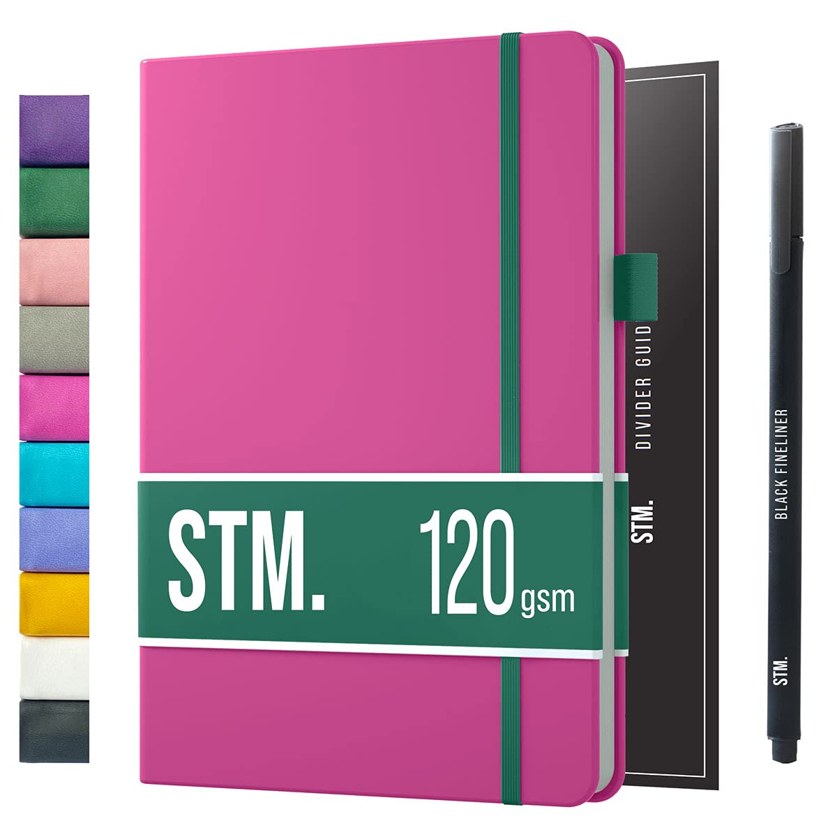 Bullet Dotted Journal Dot Grid Notebook | B5 Daily Journaling Notebooks for Personal Writing, Work, Women | 120gsm Thick Paper, Hard cover, Lay Flat Binding | B5 <8.5 x 11 Cuaderno Libretas de apuntes