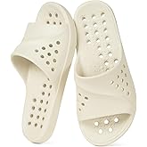 Gaatpot Shower Shoes for Womens Mens Massage Pool Slides with Arch Support Quick Drying Beach Slippers Summer Non Slip Bathroom Indoor Outdoor House Sandals with Drain Holes