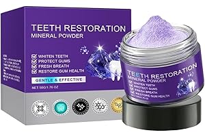 CUUONTRIE Teeth Restoration Mineral Powder Mineral whitening for Freshen Breath Whitening Natural Teethrestoration Powder Effective in Strengthening and Gums (1)