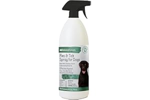NATURAL CHEMISTRY Miracle Care Pet & Home Flea & Tick Spray for Dogs, 24 Ounces