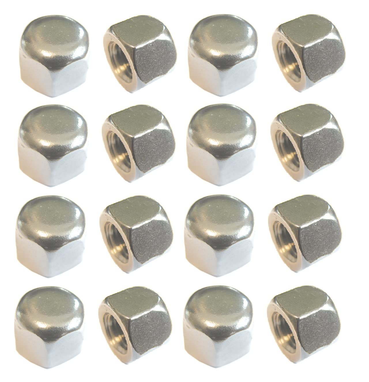 TERF® M6 Cap Nuts M6 (6mm) Steel Cap Hex Nut - Pack of 10
