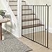 Storkcraft Easy Walk-Thru Tall Metal Safety Gate (White, Black, Gray) – 33.75 Inches Tall, Easy to Install, Pet-Friendly, Durable Metal Hardware, Ideal for Taller Children and Larger Pets