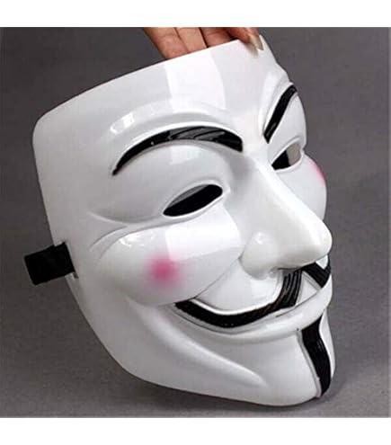 GUY FAWKES商品 Amazon.com: Miuion Hacker Costume Mask for Cosplay Party
