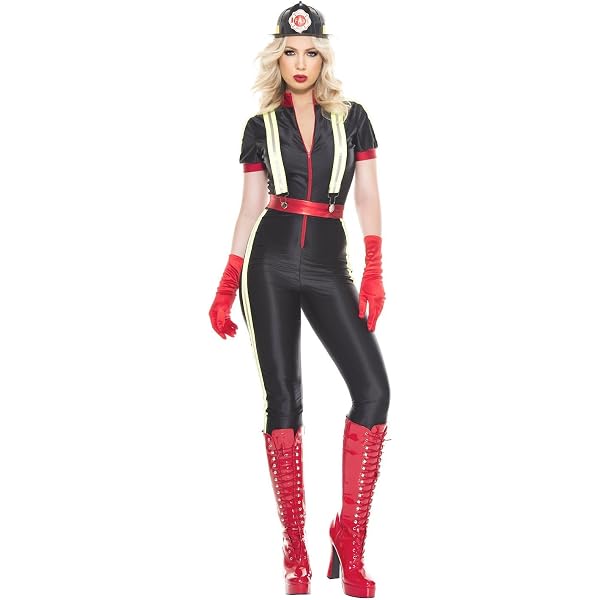LEG AVENUE 'Day Of The Dead Doll' Kostüm-Set – Gr. 1X/2X, Schwarz/Multicolor