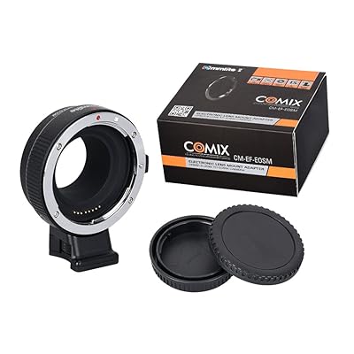 Buy Commlite Cm Ef Eos M Auto Focus Lens Mount Adapter For Canon Ef Ef S Lens To Canon Eos M Ef M Mount Mirrorless Camera Lens Converter Ring For Canon Eos M1 M2 M3 M5 M6 M10