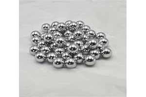 50 x 50 Cal Paintballs for Umarex T4e TR50/HDP50/HDR50, .50 Caliber Hard Aluminum Solid Ammo for Self Defense and Shooting Pr