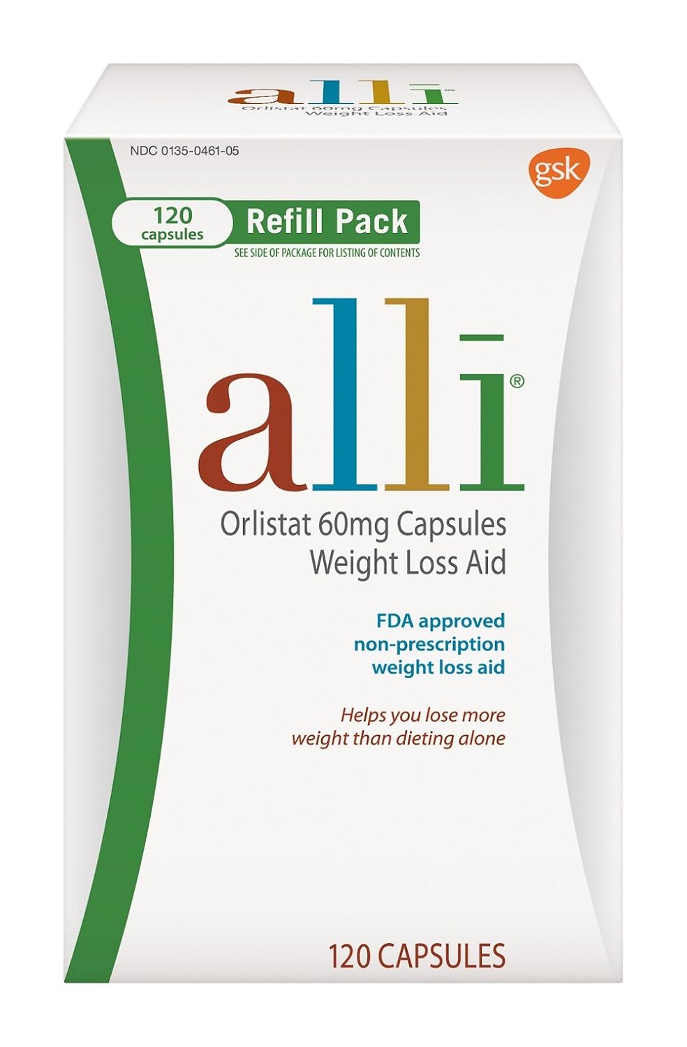 alli Orlistat 60 milligram Diet Supplement Pill, Only FDA Approved OverTheCoun eBay