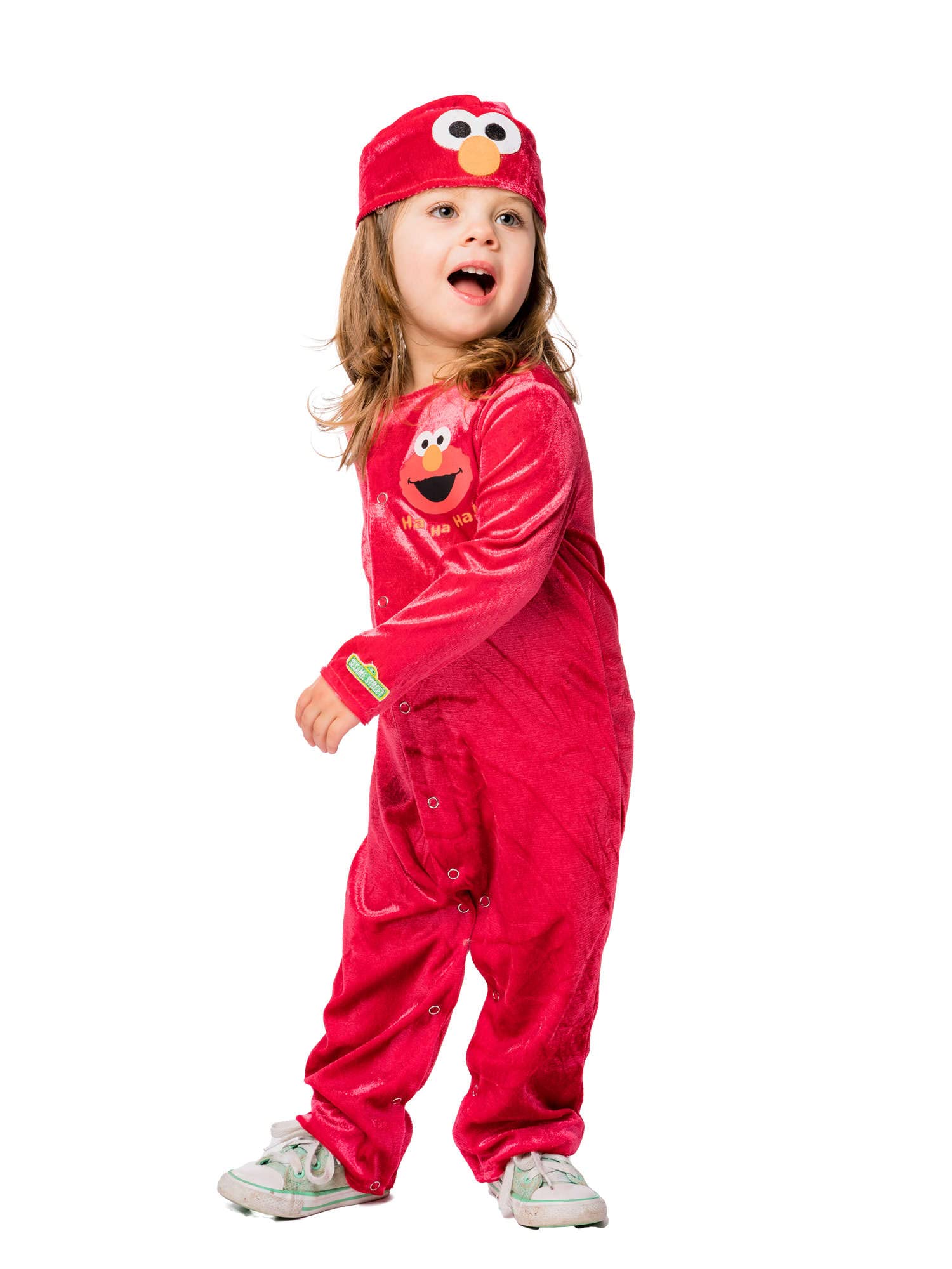 Rubies Official Sesame Street Baby Elmo Costume, Baby Fancy Dress - 3-6 Months Halloween Halloween
