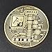 YaaNBit M1N1NG19 2PCs Gold Plated Bitcoins | HODL Cryptocurrency | Limited Edition BTC Crypto Coins Mining | Unique Gifts for Adults/Funny Gift