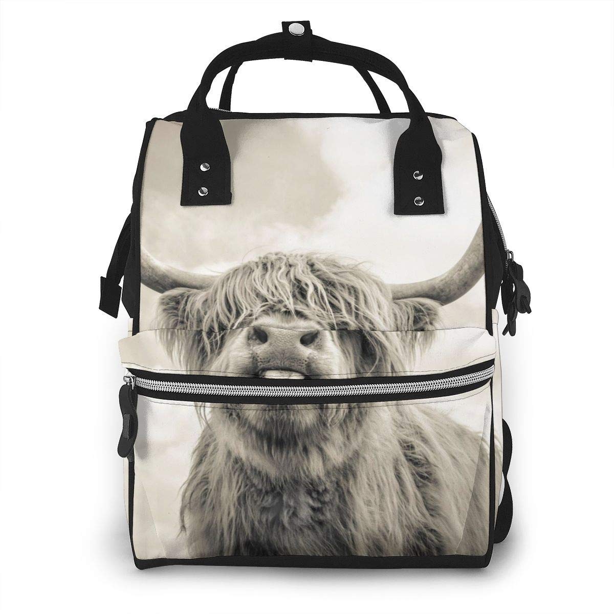 cow diaper bag backpack