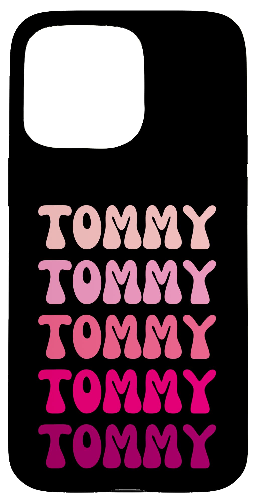 Tommy Retro Stack Design Case for iPhone 15 Pro Max