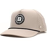 BRIMZ Outdoor Performance Hat - Water & Sweat Resistant Hats - Breathable & Moisture-Wicking Snapback